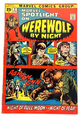 Marvel Spotlight  #2  (1972) / Vf / 1st Werewolf By Night /  Marvel • $499.95