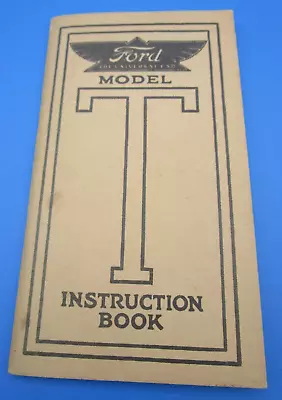 FORD MOTOR COMPANY Model T Illustrated Instruction Manual 1954 48 Pages • $9.99