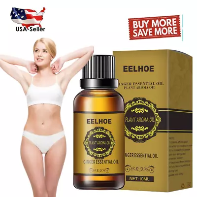 $6.99 • Buy EELHOE Ginger Oil Essential Natural Plants Massage Belly Drinage