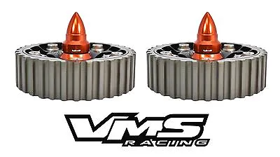 Vms Racing Cam Gear Bolts W/ Bullets Orange For Honda Prelude Dohc H22 H23 • $29.95