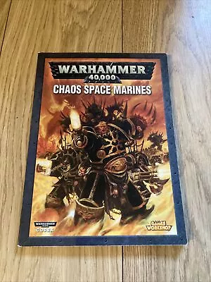 Games Workshop 40k 4th Edition Codex Chaos Space Marines Army • £6