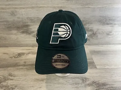 Indiana Pacers 9TWENTY Ivy Tech College New Era Adjustable Hat Cap Green NWT • $14.95