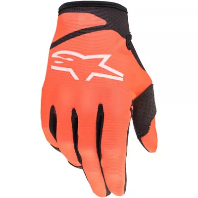 NEW Alpinestars Radar Orange/Black Kids Motocross Dirt Bike Gloves • $25