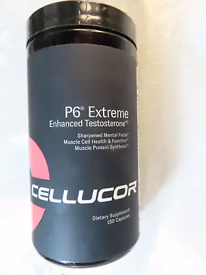 Cellucor P6 Extreme Enhanced Testosterone 150 Capsules  Exp. 08/2024 + • $52