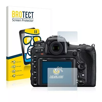 Nikon D500 BROTECT® AirGlass® Premium Glass Screen Protector Anti-Scratch • $29.44