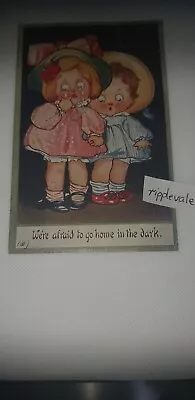 Vintage Postcard  Mabel Lucie Attwell Style  Card Kute Kiddies Series • £17.35