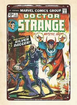  Metal Wall Art Dr. Strange 1974  Comics Metal Tin Sign • $15.92