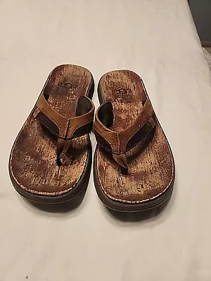 UGG Tidelands Flip Flop Brown  • $25