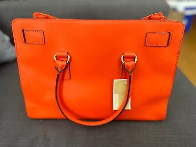 New Michael Kors Clementine LG EW Leather Satchel With Tags Never Used  • $250