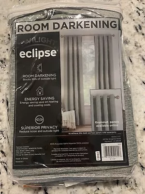 Eclipse Room Darkening Drape 52  X 84  Grey 1 Panel • $8.30