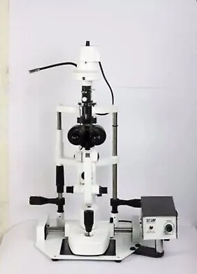 Slit Lamp HAAG-STREIT Bio-microscope 2 Step & High Accuracy Eye Pieces • $718.85