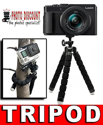 Tripod Mini Flexible Stand Tripod Tripods For Canon Eos M3 M10 M100 M200  • £11.09