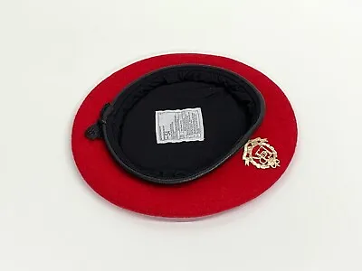 Royal Military Police Beret & Badge. Size 54cm. British Army-Issue. RMP. • $23.42