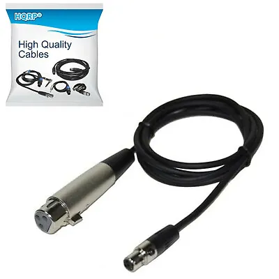 HQRP 4-Pin Mini TA4F To XLR(F) Microphone Adapter Cable For Shure WA310 • $14.95