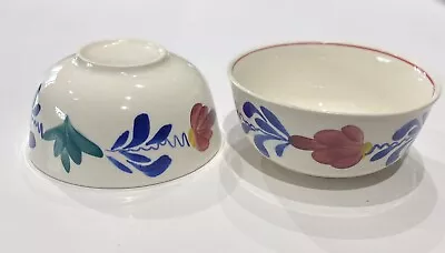 2 PETRUS REGOUT MAASTRICHT HOLLAND 4.5” Cereal Dessert Bowls #483 MCM • $20