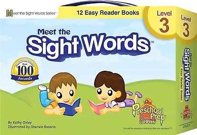 Meet The Sight Words - Level 3 - Easy Reader Books (boxed Set Of 12 Books) • $14.78