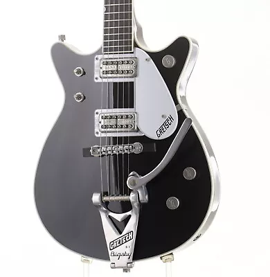 Gretsch 6128T-62 Black Used 2001 Maple Top Mahogany Back Body W/Hard Case • $1626.99