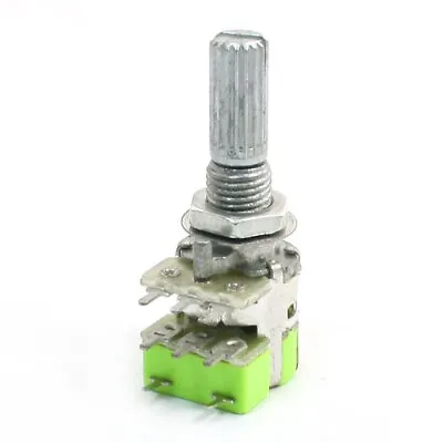 Stereo B503 50K Ohm Dual Linear Taper Volume Control Potentiometer Switch • $6.88