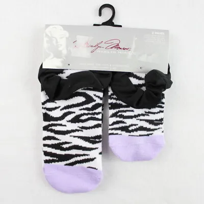 Marilyn Monroe Matching Low Cut Socks & Scrunchies Mommy & Me Set 2 Pairs NWT • $13