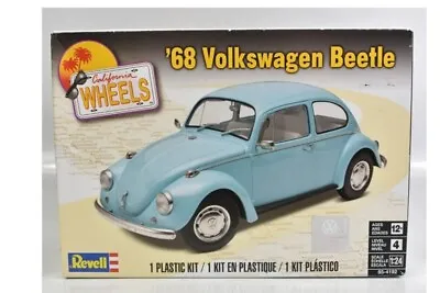 REVELL 1/24 Beetle VW Bug 1968 VOLKSWAGEN MODEL KIT SEALED Great Engine Detail • $19.99