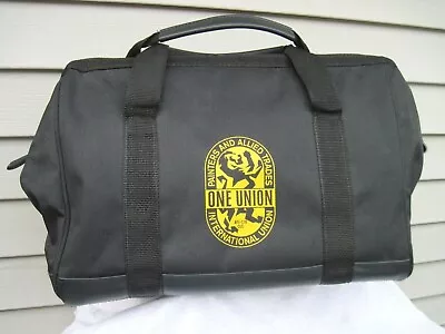 Gatormouth Mason Bag 17  Black Gym Duffle Tool Bag Travel Sport Carry On New • $14