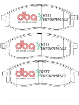 $107.83 • Buy DBA Street Performance Brake Pads Fits Nissan Navara 2.5 D22 DCi 4WD (DB1439SP)