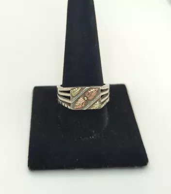 Black Hills Silver And Gold Ring / Size 12 • $69.99