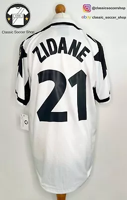 Juventus ZIDANE #21 1998/99 Away Shirt Extra Large / XL • £129.99