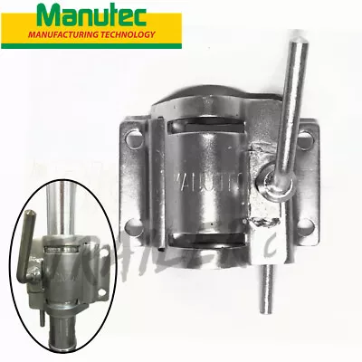 Manutec Trailer Jockey Stand Clamp Bracket Heavy Duty 4 Holes For 48mm Tube SB • $36