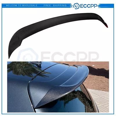 $126.98 • Buy For VW Golf 6 VI MK6 R20 GTI 2010-2013 100% Carbon Fiber Spoiler Lip