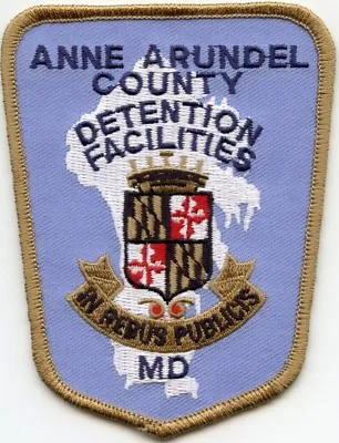 ANNE ARUNDEL COUNTY MARYLAND MD DETENTION DOC CORRECTIONS Sheriff Police PATCH • $9.99