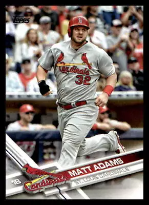 2017 Topps #258 Matt Adams   St. Louis Cardinals • $1.50