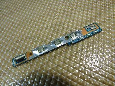 Genuine Sony Vaio VPCCW23FX Laptop Power Button PCB Board  IFX-568 • $13.35