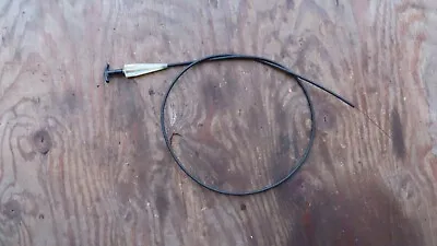 VOLVO 122 140 HOOD RELEASE CABLE With HANDLE • $10