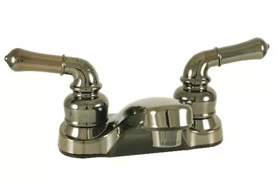 Ultra Faucets Mobile Home/RV 4  Chrome Lavatory Faucet With Lever Handles • $27.95