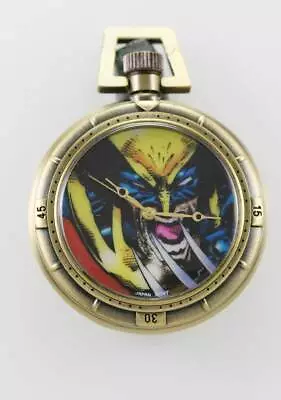 WOLVERINE Pocket Watch Unisex Stainless Steel Gold Battery Quartz • $19.70