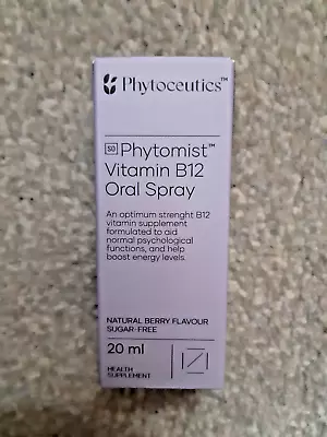 Phytomist - Vitamin B12 Oral Spray - 20ml - BBE Sep2024 • £5.99