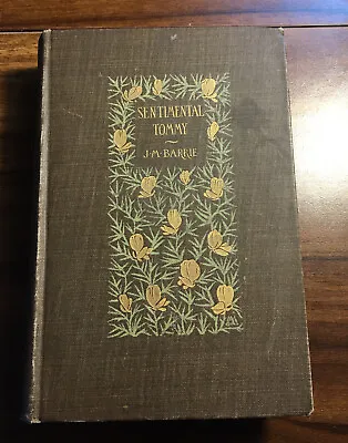 Vintage Sentimental Tommy JM Barrie First Edition First Printing 1896 Scribners • $14.99