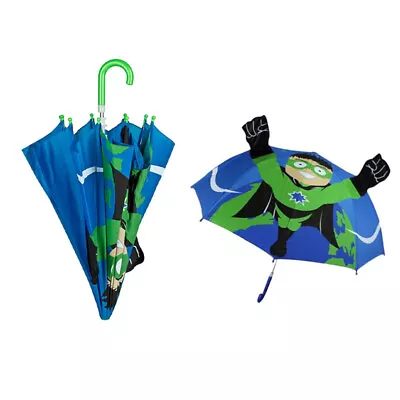 2x Children's Umbrella Cute Cartoon Animal Hero Umbrella For Children Kids • $25.99