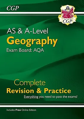 AS And A-Level Geography: AQA Complete Revision & Practice Cgp Science • £23.99