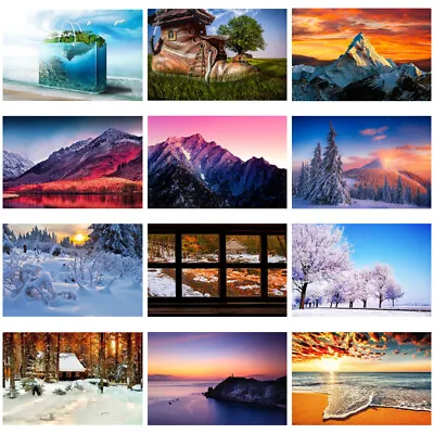 36*24inch Landscape Art Painting Canvas Printed Poster Home Wall Decor • $9.68