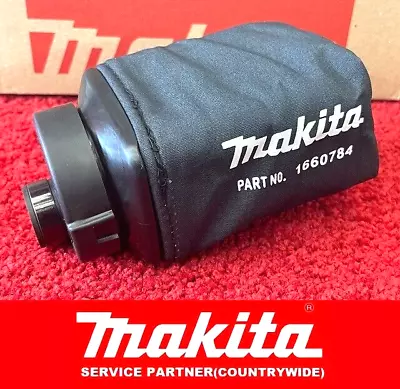 GenuineMakita 135222-4 Dust Bag Sander BO4555 BO4556 BO4557 BO5030 DB0480 DB0481 • £15.86