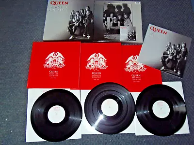 Queen - Absolute Greatest - 3 X 12  Vinyl Album Boxset 2009 + Book - TOP • £2.99