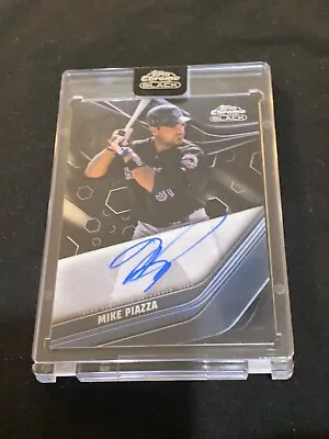 Mike Piazza 2023 Topps Chrome Black Auto Autograph • $90