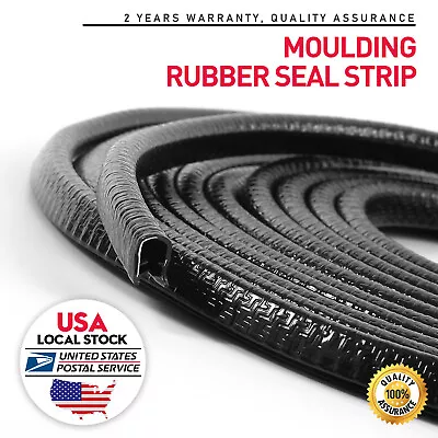6M Black Rubber Trim Seal Edge Weather Strip Defend Car Window Guard Waterproof • $11.09