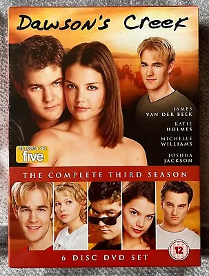 Dawson's Creek The Complete Third Season - 6 Disc DVD Set • £4.99