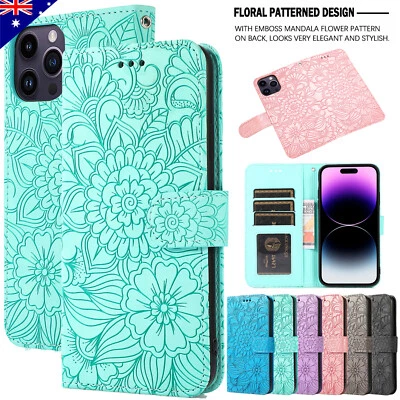 $10.99 • Buy For IPhone 14 13 12 11 Pro Max XS XR 8/7 Wallet Case Leather Magnetic Flip Cover