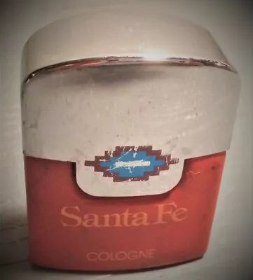 Vintage Small Santa Fe By Shulton EMPTY Cologne Bottle Unboxed Rare! • $17