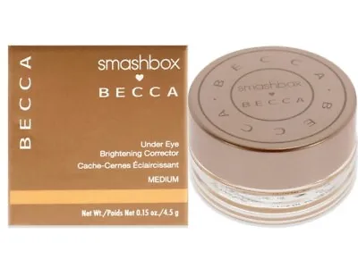 Smashbox Becca Under Eye Brightening Corrector Cover Cream MEDIUM Concealer New • $23.74