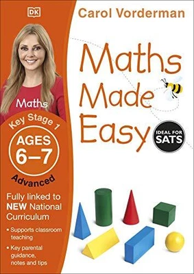 £6.13 • Buy Maths Made Easy Ages 6-7 Key Stage 1 Advanced By Carol Vorderman (Paperback 2014